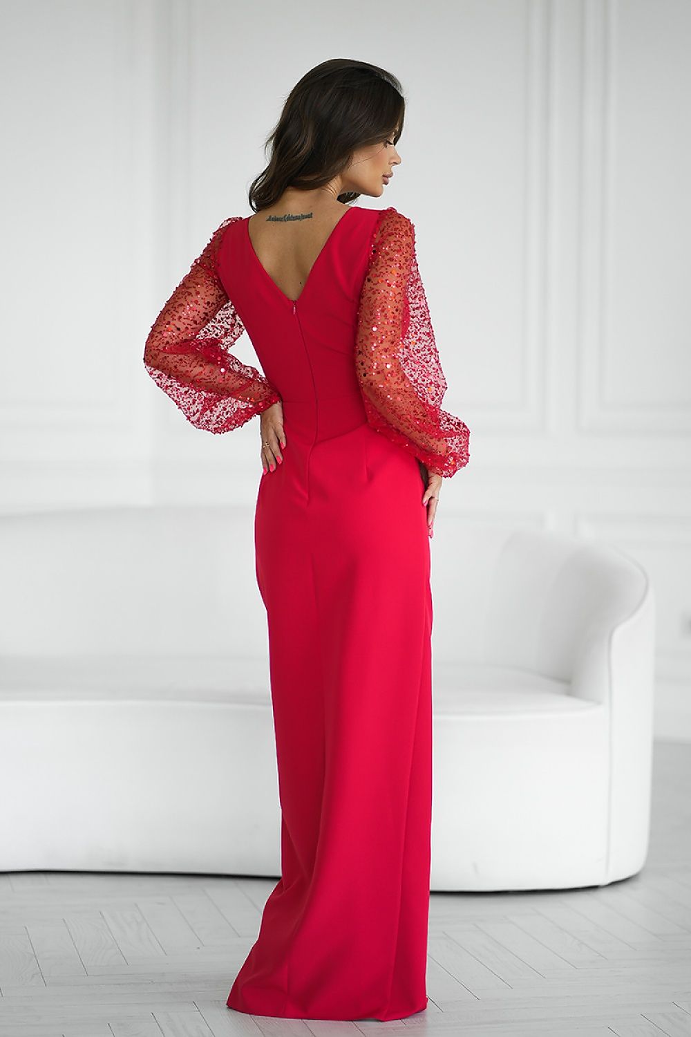 Long dress model 199008 Bicotone