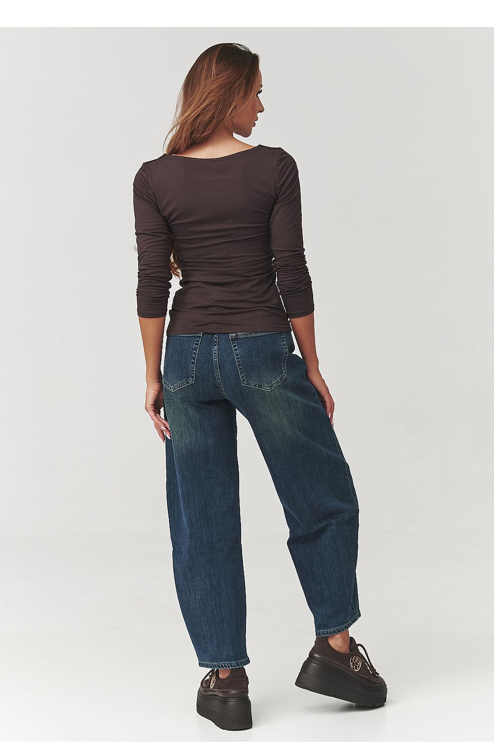 Blouse model 219725 Makadamia