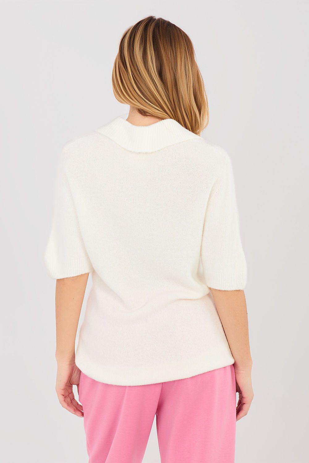 Short sleeve sweater model 224867 Italy Moda