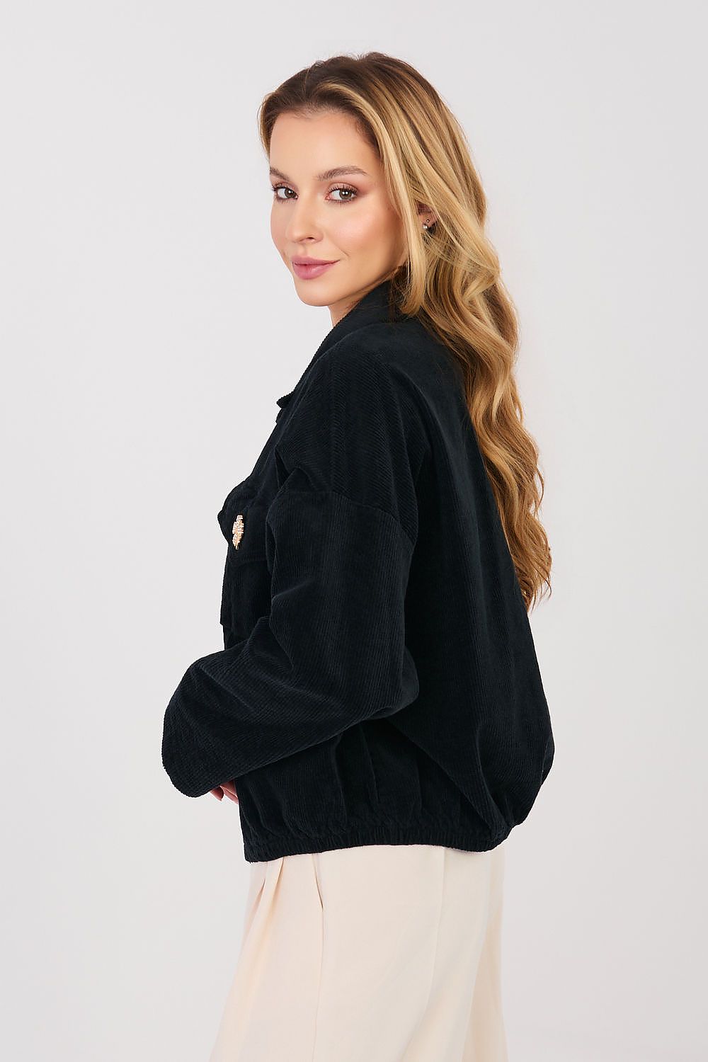 Corduroy jacket model 224988 Rue Paris