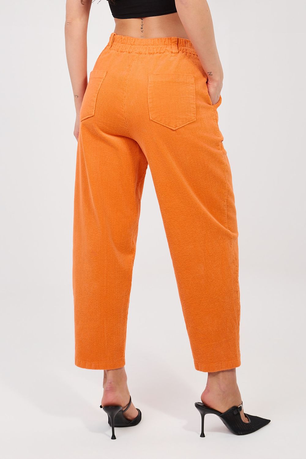 corduroy trousers model 225084 Rue Paris
