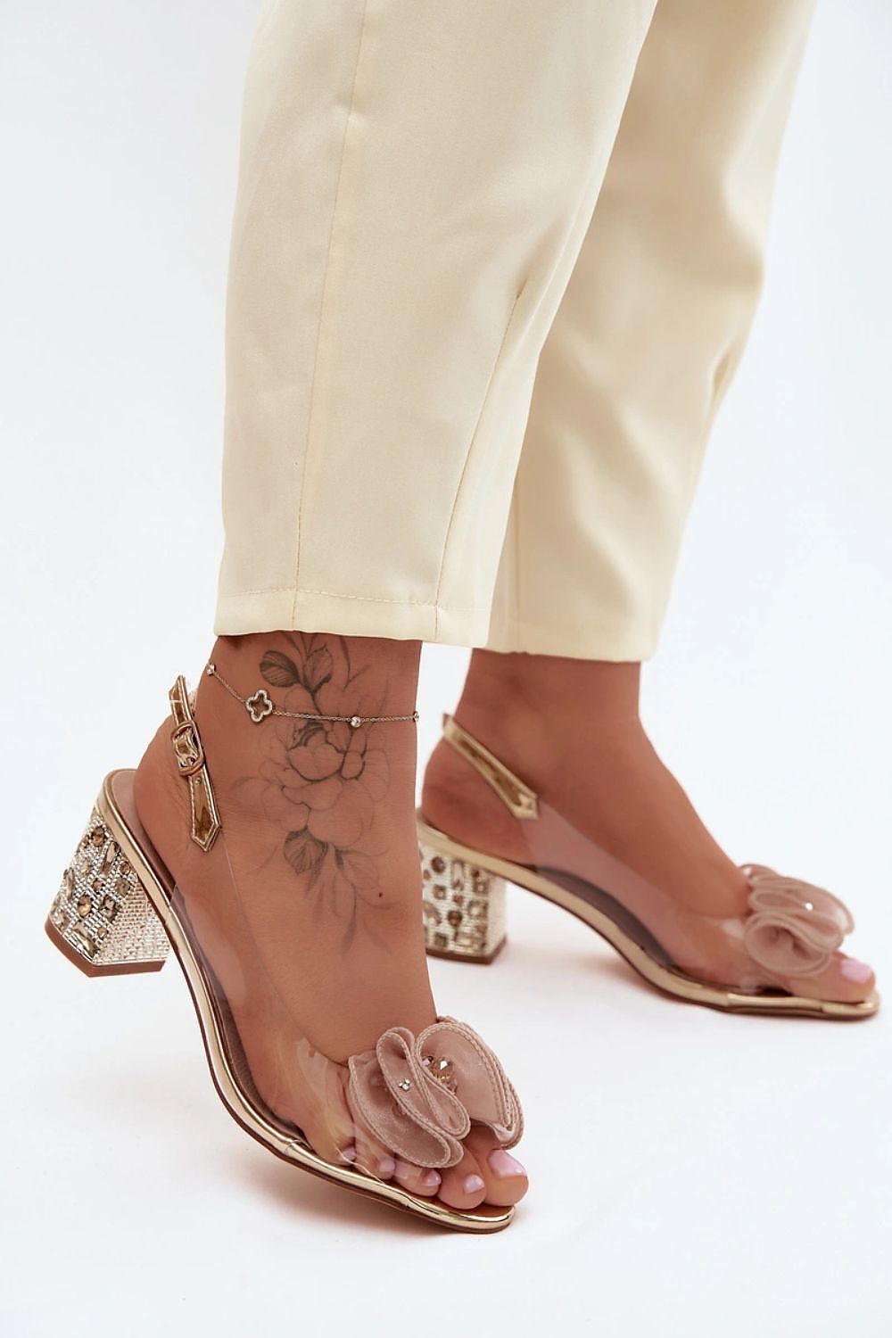 Heel sandals model 228114 Step in style