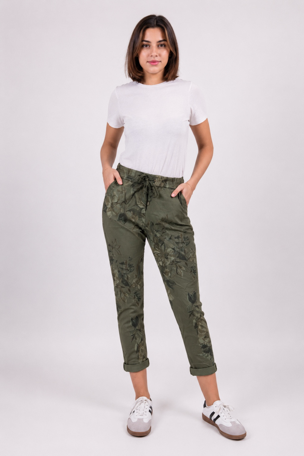 Pantaloni cu imprimeu MB15132