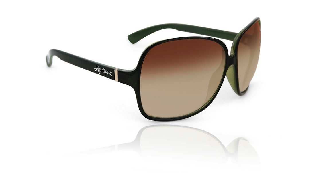 Mentirosa Women's Oval Wrap-Around Protective Sunglasses MB3008