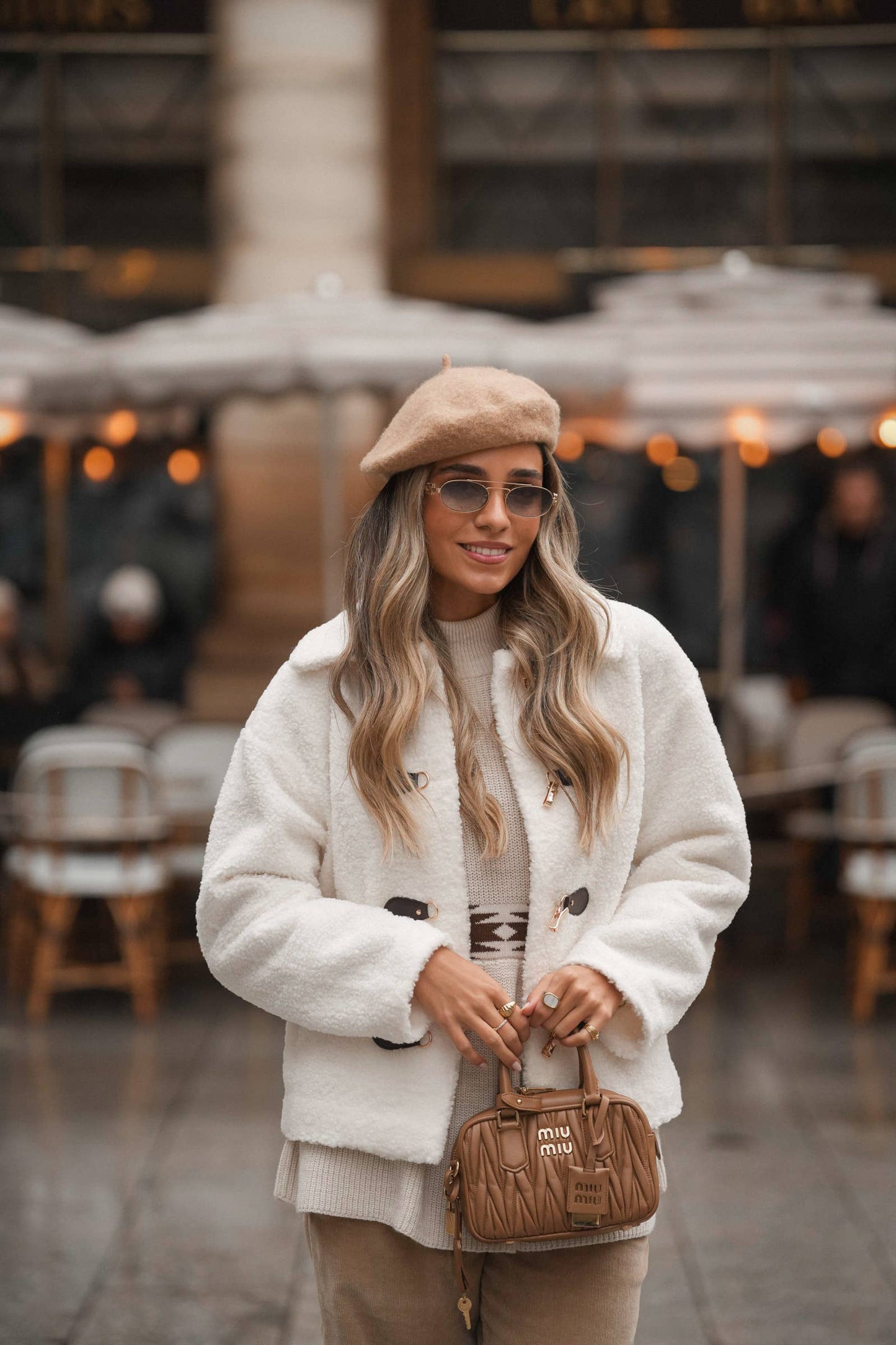 Short Hair Coat - Jachetă Premium Textură Blană 300205