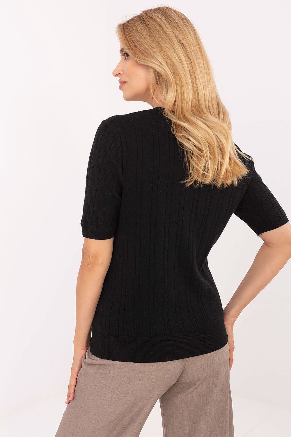  Short sleeve sweater model 217334 Factory Price 