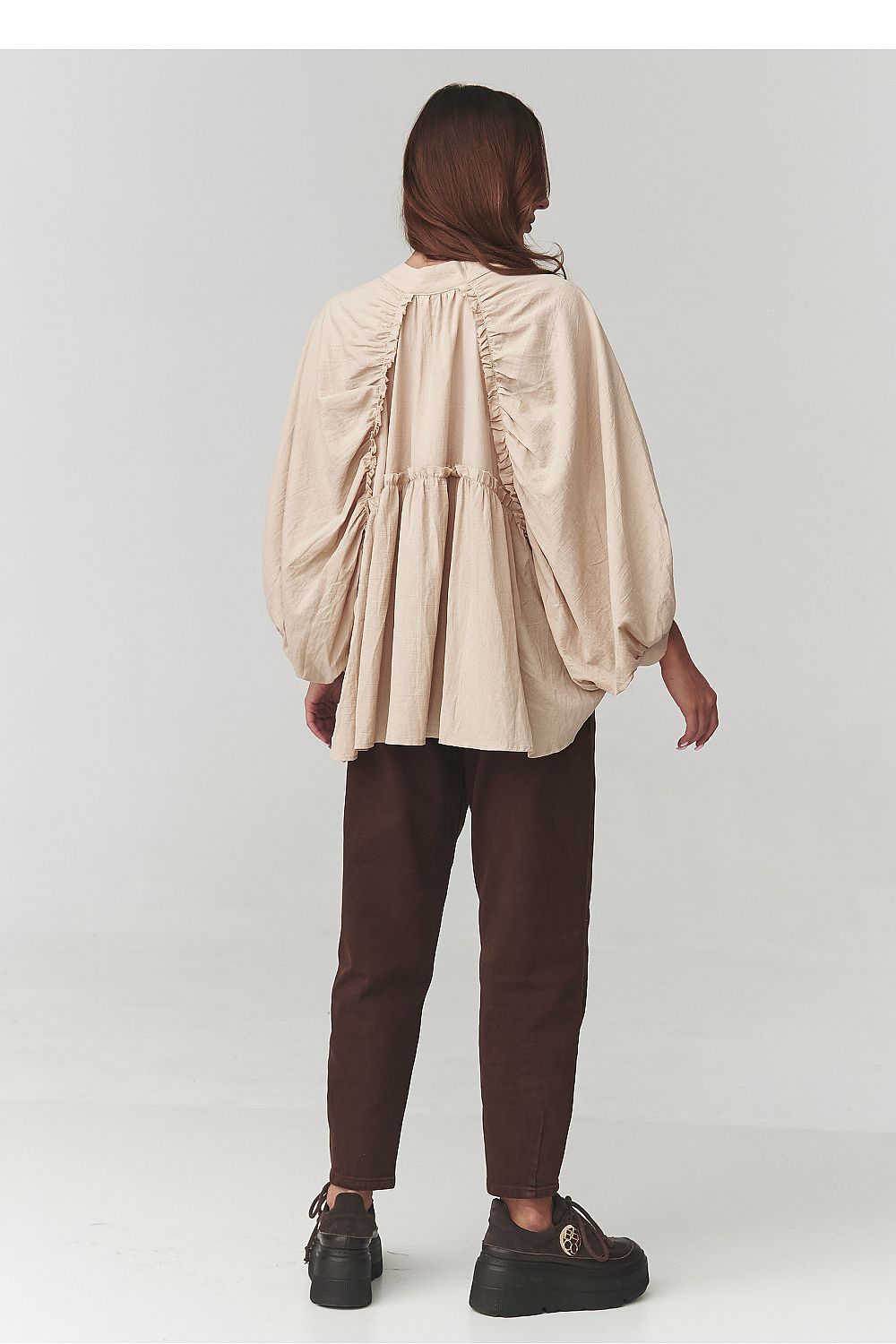 Shirt model 221048 Makadamia