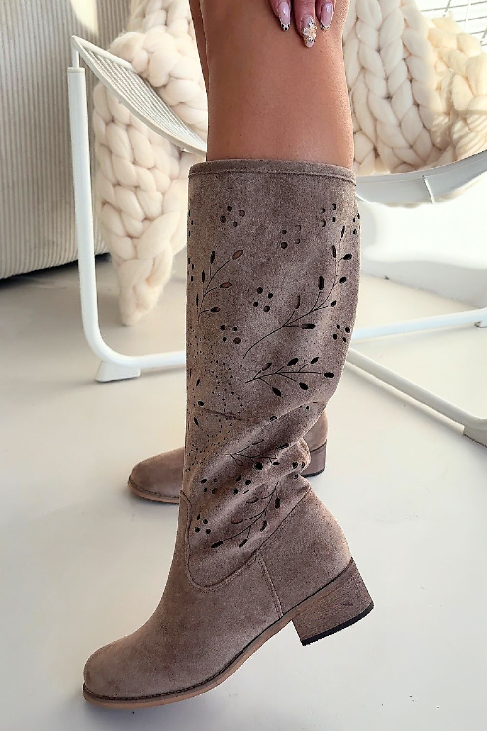  Open-work Boots model 222527 Step in style 