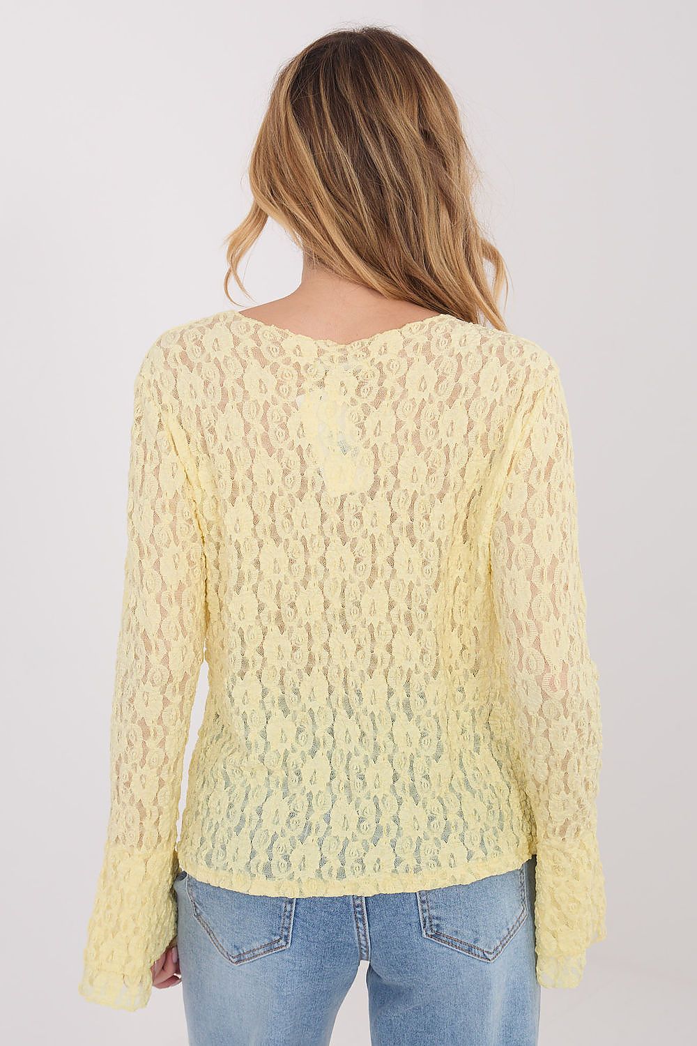  Lace blouse model 223406 Italy Moda 