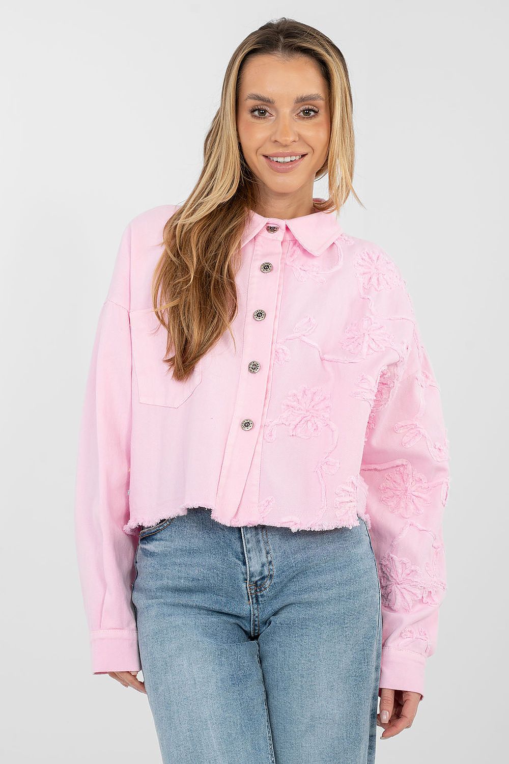  Denim jacket model 223789 Rue Paris 