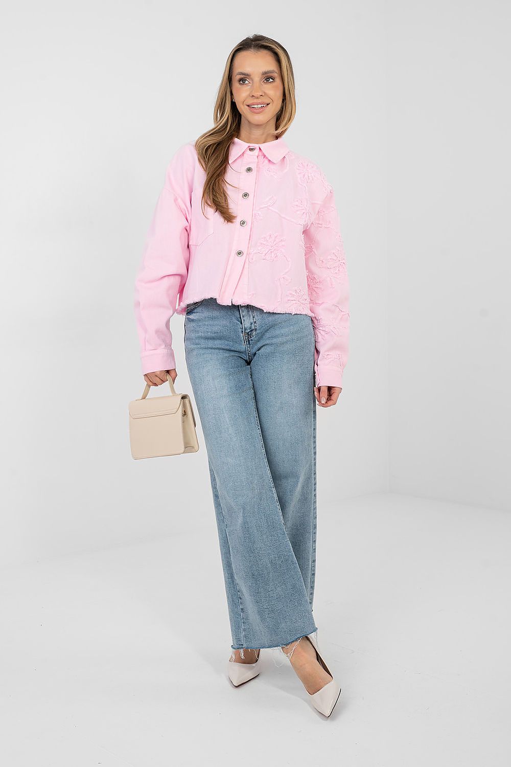  Denim jacket model 223789 Rue Paris 