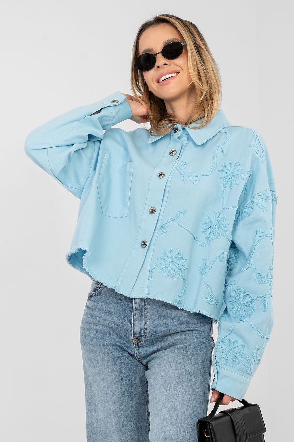  Denim jacket model 223793 Rue Paris 