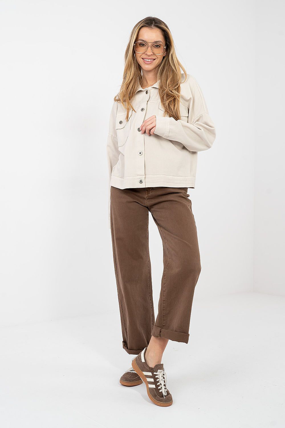  Denim jacket model 223820 Rue Paris 