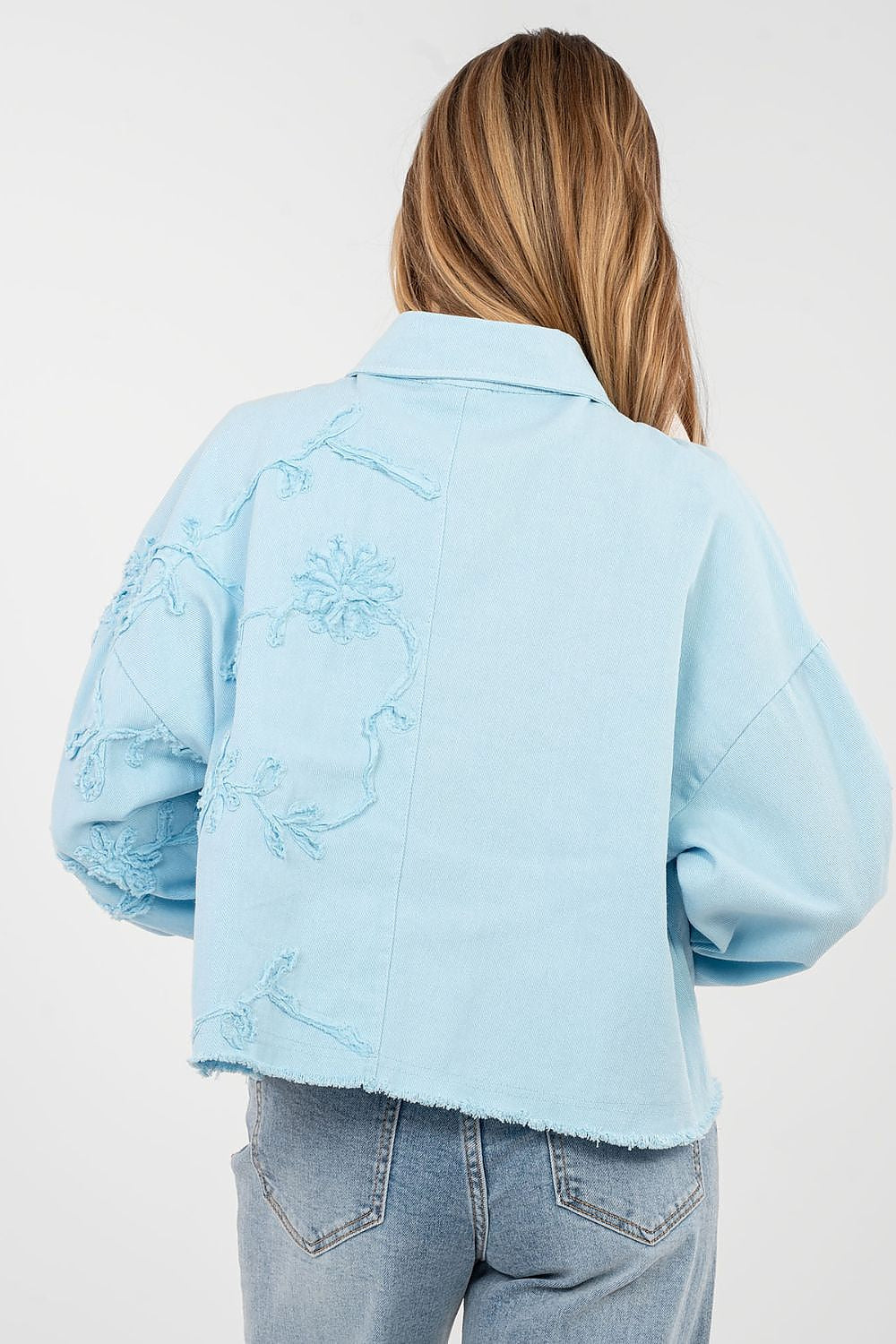  Denim jacket model 223793 Rue Paris 