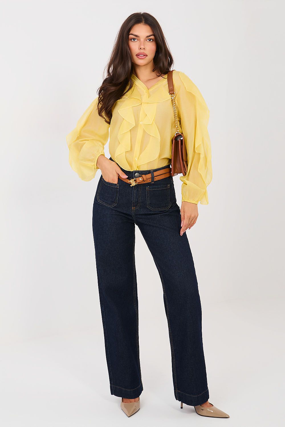  Long sleeve shirt model 224143 Factory Price 