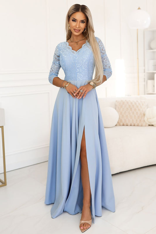  Long dress model 227721 Numoco 