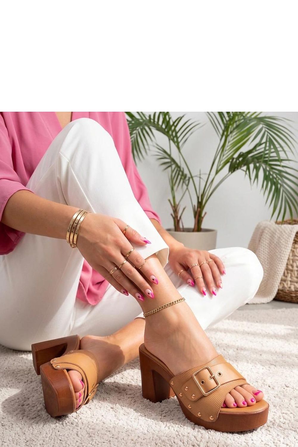  Heeled sandals model 229787 Solea 