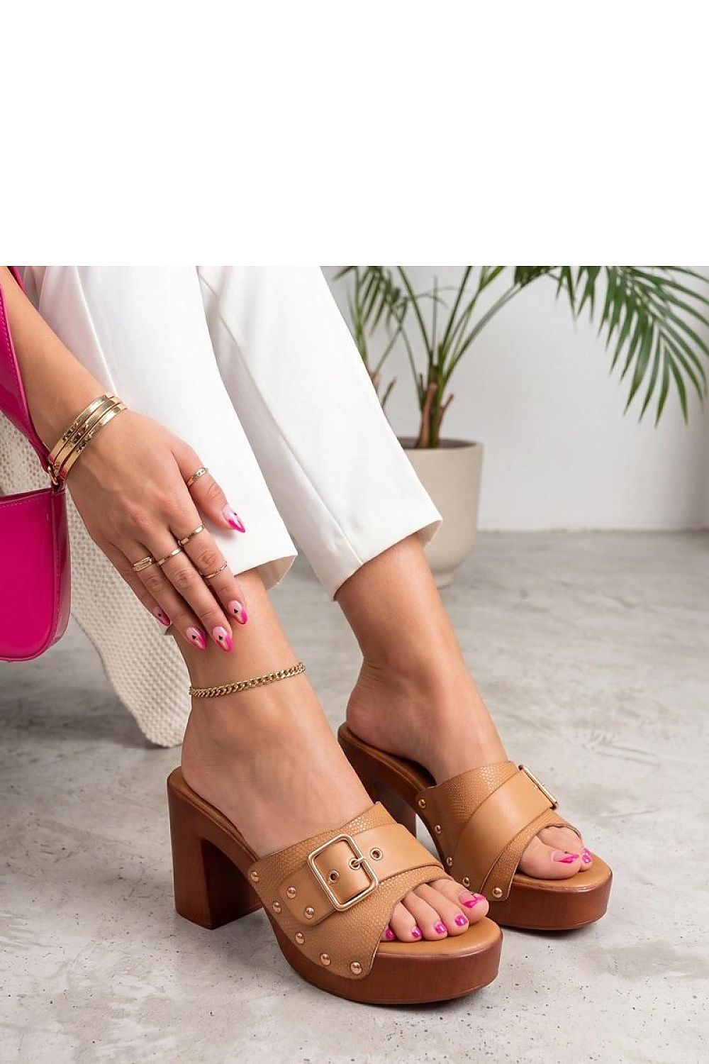  Heeled sandals model 229787 Solea 