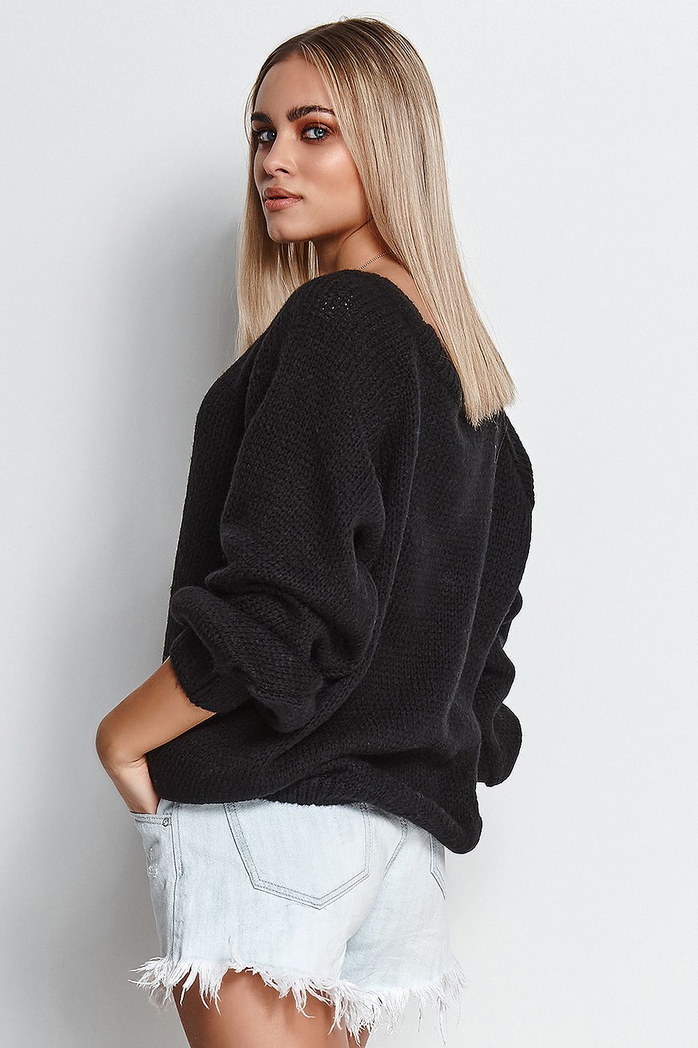 Jumper model 171545 Makadamia