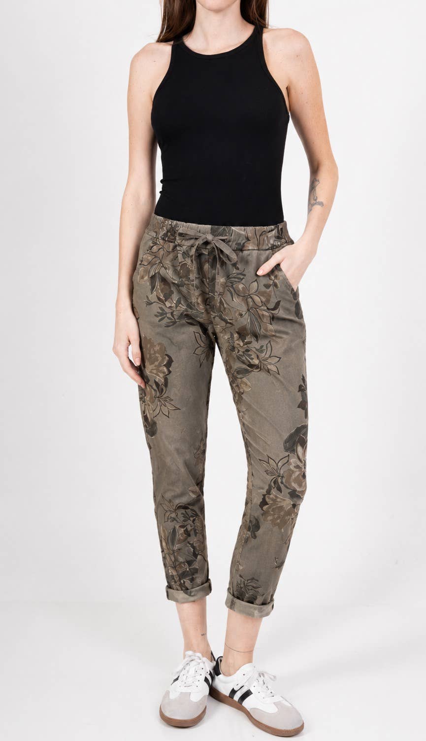 Pantaloni cu imprimeu MB15132